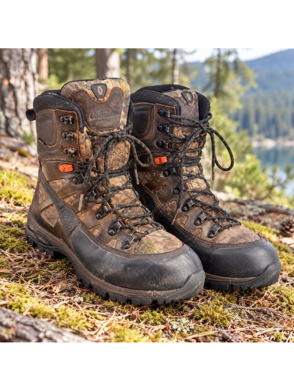 Cabela’s Instinct Backcountry Gore-Tex Vibram Hunting Boots Men’s 10.5 M Camo